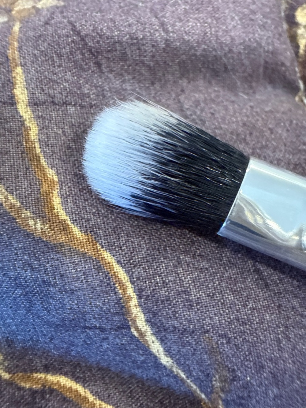Colourpop Duo-Tip Makeup Brush with Black and White Bristles
